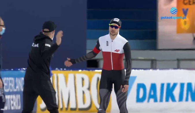 Złoty medal Piotra Michalskiego na 500 metrów! WIDEO (Polsat Sport)