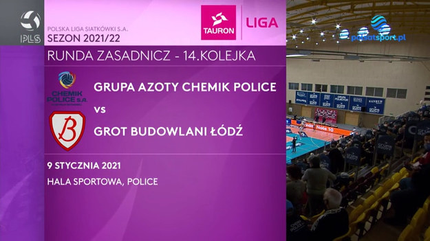 Grupa Azoty Chemik Police – Grot Budowlani Łódź 3:0 (25:16, 25:13, 25:16)