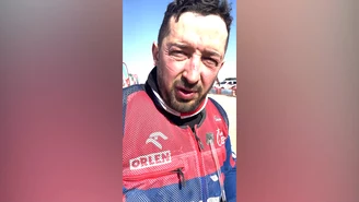 Dakar 2022. Kamil Wiśniewski po 8. etapie Rajdu Dakar. WIDEO