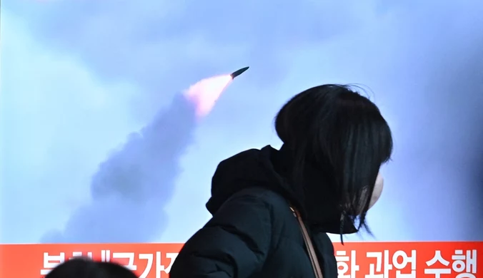  Korea Północna wystrzeliła rakietę. "To przypuszczalnie pocisk balistyczny"