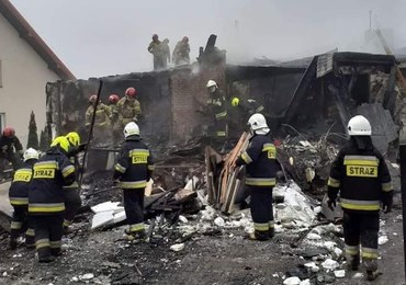 90-latka uwięziona w płonącym domu. Wybuchła butla z gazem 
