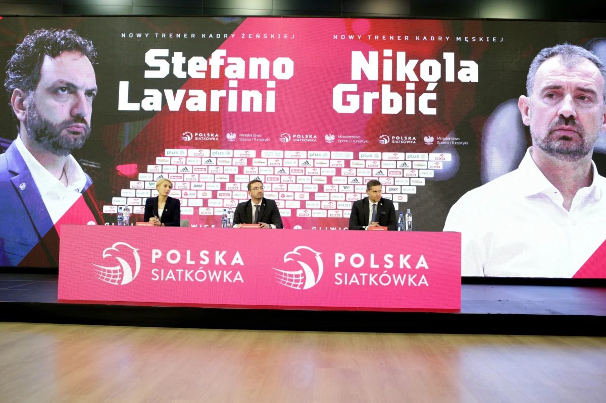 Serb Nikola Grbić został trenerem reprezentacji Polski siatkarzy, zaś Włoch Stefano Lavarini siatkarek - poinformowano podczas konferencji prasowej po spotkaniu zarządu Polskiego Związku Piłki Siatkowej (PZPS).