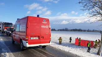 Tragedia w Gołoszycach. Nie żyje kobieta