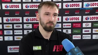 FEN 38. Mateusz Rajewski: Mam więcej motywacji, by toczyć kolejne walki. WIDEO (Polsat Sport)