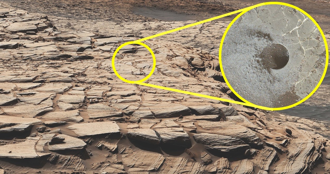 NASA informuje o dokonaniu przełomowego odkrycia na Marsie. Łazik Curiosity wykrył w tamtejszych skałach stabilny izotop węgla, który może świadczyć o istnieniu tam biologicznego życia.