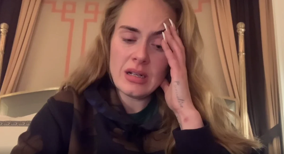 Adele odwołuje koncerty w Las Vegas. Robi to rzewnie płacząc na Instagramie. Film obejrzały już miliony fanów artystki.