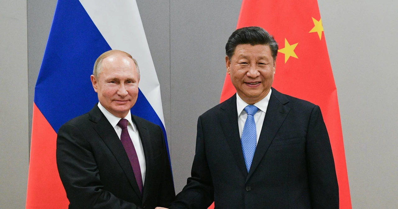 Xi Jinping i Władimir Putin