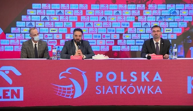 Konferencja prasowa nowego trenera reprezentacji siatkarek Stefano Lavariniego. WIDEO (Polsat Sport)