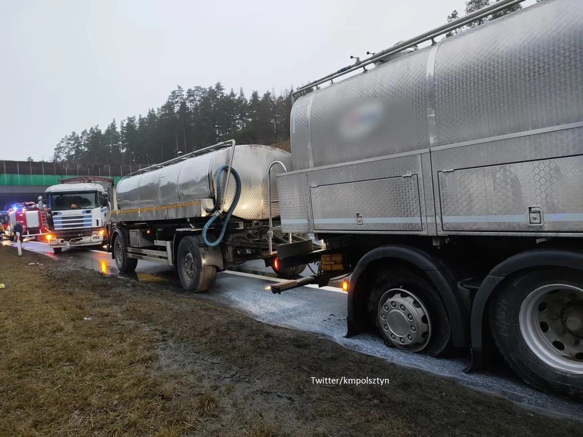 Cztery osoby trafiły do szpitala po wypadku w Kromerowie koło Olsztyna w województwie warmińsko-mazurskim. Na drodze krajowej nr 16 zderzyły się trzy samochody.