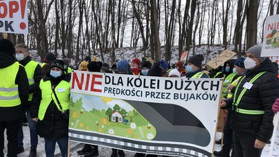 ​Śląsk: Mieszkańcy Mikołowa protestują przeciwko budowie CPK