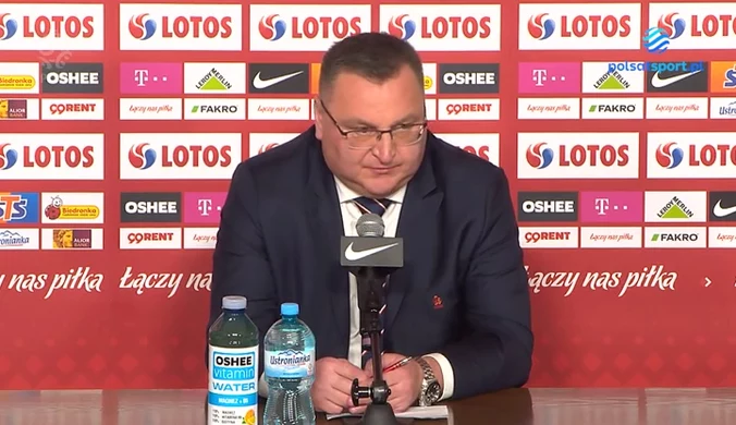 Czesław Michniewicz: Nie obawiam się, że to może być krótka przygoda z reprezentacją. WIDEO (Polsat Sport)