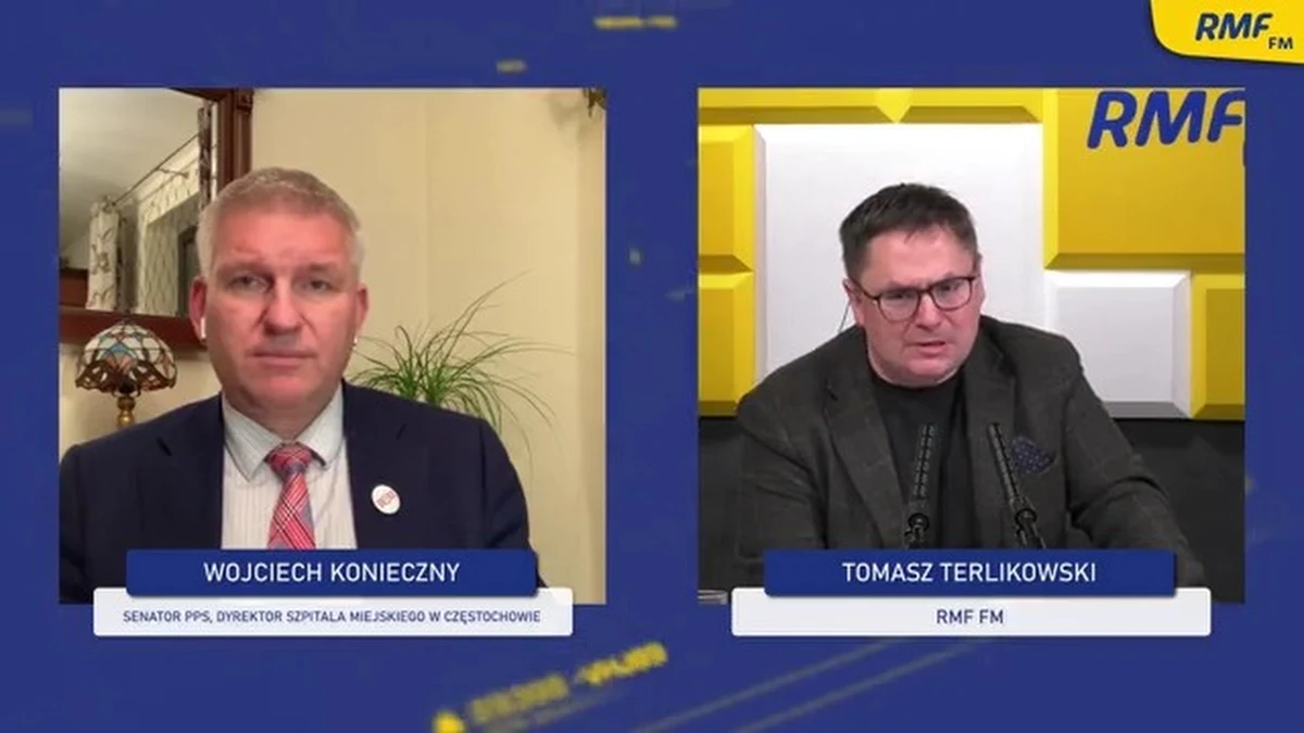 „To jest zapis groźny. On grozi tym, że lekarze nie będą obecni na posterunkach pracy, czyli w poradniach, gdzie również są bardzo potrzebni. Jakby tego nie zorganizować, to bardziej skuteczni są - w sensie możliwości przyjęcia większej ilości pacjentów - kiedy pacjenci się do nich zgłaszają niż jeżeli oni jeżdżą po domach pacjentów (…). Zresztą druga cecha projektu jest również dyskwalifikująca. To znaczy, badanie fizykalne zaprogramowane ustawą nic nie da, ponieważ pacjenta się bada, kiedy trzeba i podejmuje się odpowiednie działania, a nie kiedy nakazuje to zapis ustawy. Ci pacjenci rano zbadani przez lekarza mogą nie mieć żadnych objawów (…), a wieczorem mogą trafić na SOR i to badanie ich przed niczym nie uchroni” – tak o przepisie dotyczącym nakazu badania fizykalnego osób, u których wykryto koronawirusa zawartym w nowej ustawie covidowej mówił w Popołudniowej rozmowie w RMF FM lekarz i senator Wojciech Konieczny.