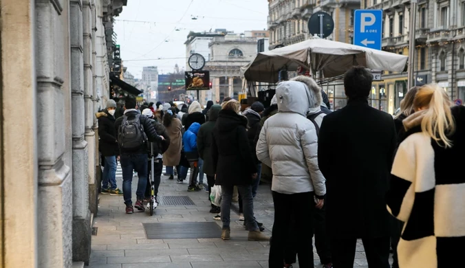 Włosi skracają kwarantannę dla niezaszczepionych. Do pięciu dni