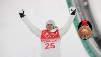 Pekin 2022. Dawid Kubacki odebrał brązowy medal igrzysk