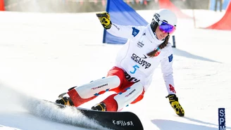 Aleksandra Król odpadła w ćwierćfinale snowboardowego slalomu równoległego