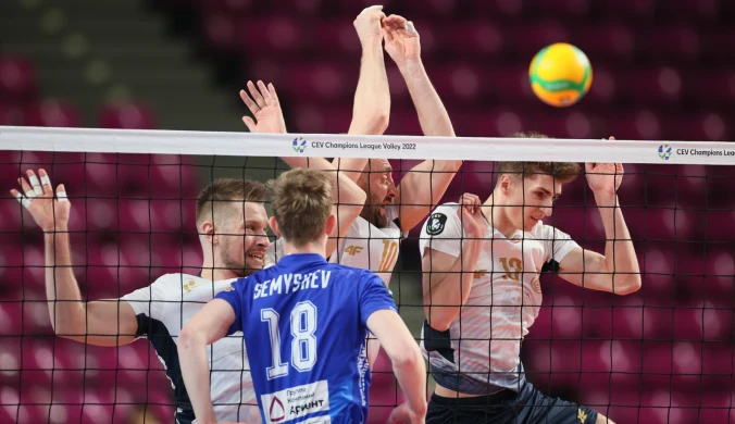 Polski zespół bezradny w Lidze Mistrzów. Rosjanie wyraźnie lepsi