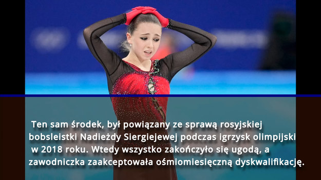 15-letnia Kamiła Walijewa otrzymała pozytywny wynik testu antydopingowego. Rosjanka we wtorek miała odebrać złoty medal za triumf w drużynowej rywalizacji łyżwiarzy figurowych, ale do tego nie doszło.

Niedozwolona substancja, jaką wykryto w organizmie nastolatki, to Trimetazydyna. Lek stosowany jest w różnego typu bólach w okolicy klatki piersiowej. Rosjanie twierdzą, że ich zawodniczka zażyła preparat stosowany w leczeniu napadów dusznicy bolesnej.
Całe zdarzenie jest obecnie analizowany przez komisję medyczną MKOl, a także przez zespół prawników. Interpretacja istniejących przepisów nie jest łatwa-głównie, lecz nie tylko, z powodu młodego wieku Walijewej.

