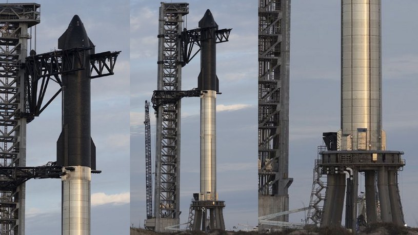 Elon Musk opublikował piękne zdjęcie ponownie złożonego statku Starship. Stoi on na platformie startowej w teksańskiej Boca Chica i czeka na pierwszy lot w kosmos. Najbliższej nocy odbędzie się jego oficjalna prezentacja.