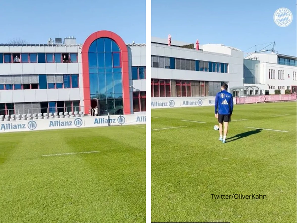 Legendarny bramkarz, a obecnie prezes Bayernu Monachium, Olivier Kahn udostępnił niesamowite nagranie z treningu bawarskiego klubu. Na filmiku widzimy popis Roberta Lewandowskiego.