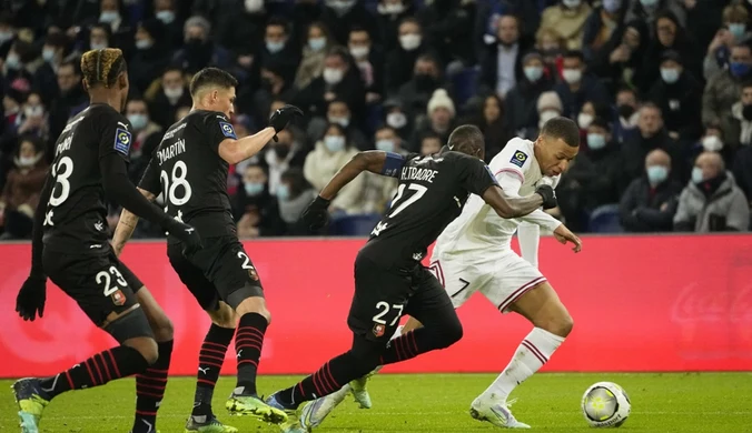 PSG - Rennes. Późny gol Mbappe dał wygraną paryżanom