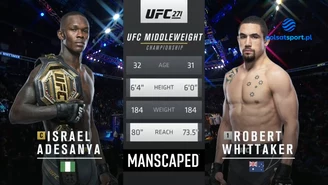 UFC 271: Israel Adesanya - Robert Whittaker. ZOBACZ WIDEO