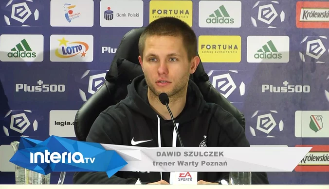 Legia-Warta 0-1. Dawid Szulczek: Podeszliśmy do Legii z dużą pokorą. Wideo