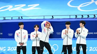 Koreański łyżwiarz zdobył srebro w Pekinie i zatańczył na olimpijskim podium