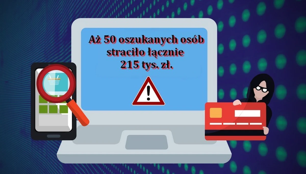 200 tys. zł - to kwota, którą stracili mieszkańcy powiatu starogardzkiego (woj. pomorskie) od początku roku. Wszystko przez internetowych oszustów. Tylko od 1 stycznia do 15 lutego policja otrzymała tam 50 zawiadomień o cyfrowych oszustwach. Policja ostrzega, że rośnie liczba oszustw i ich prób w internecie.