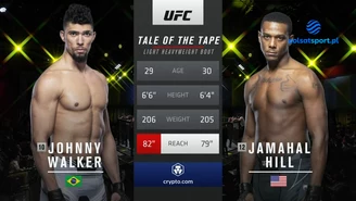 UFC Fight Night 201: Jamahal Hill - Johnny Walker: Skrót walki