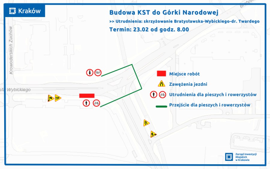 /Zarząd Inwestycji Miejskich w Krakowie /