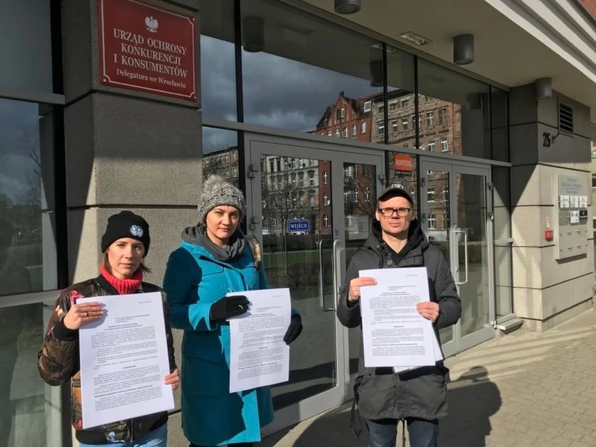 Do Urzędu Ochrony Konkurencji i Konsumentów w 5 miastach w Polsce trafiły dziś zawiadomienia w sprawie dezinformacji klientów przez spółki energetyczne. Jedno z nich złożono we Wrocławiu.