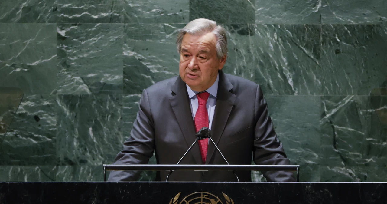 Sekretarz generalny ONZ Antonio Guterres