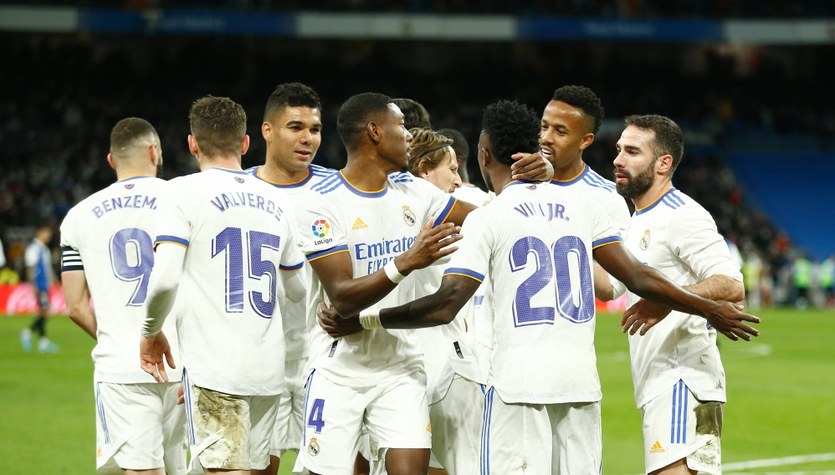 Real punto del campeonato de España.  Arranca el partido contra el Espanyol