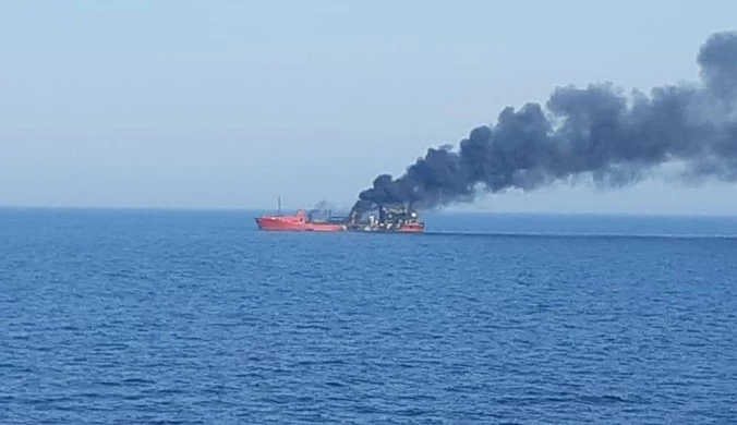 Wojna na Ukrainie: Rosyjska rakieta trafiła w statek pod banderą Panamy