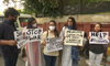 Indyjscy studenci protestują przeciwko inwazji na Ukrainę