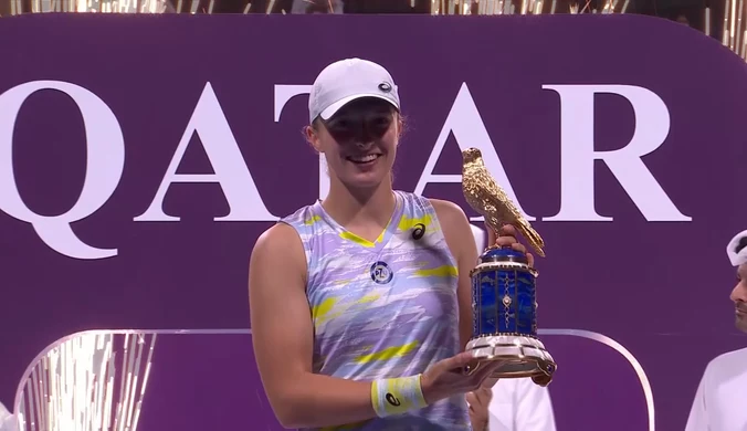 Iga Świątek -  Anett Kontaveit. SKRÓT. WIDEO