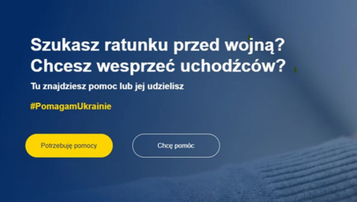 Ministerstwo Spraw Zagranicznych uruchomiło w niedzielę stronę pomagamukrainie.gov.pl, za pośrednictwem której będzie koordynowana pomoc dla osób uciekających z Ukrainy.