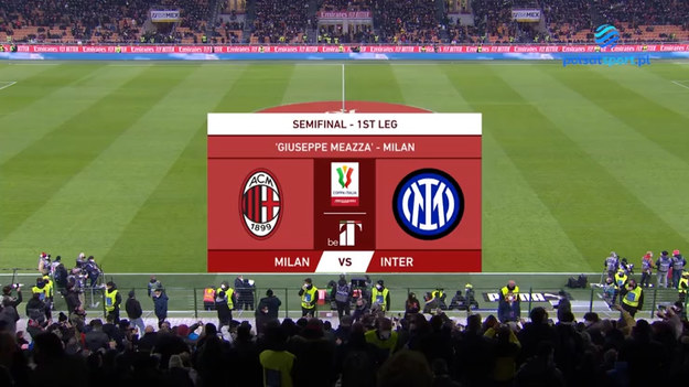 AC Milan - Inter 0:0 w Pucharze Włoch.

AC Milan: Mike Maignan - Alessandro Florenzi (84' Davide Calabria), Fikayo Tomori, Alessio Romagnoli (26' Pierre Kalulu), Theo Hernandez - Ismael Bennacer, Franck Kessie - Alexis Saelemaekers (67' Junior Messias), Rade Krunić (67' Brahim Diaz), Rafael Leao (67' Ante Rebić), Olivier Giroud.

Inter: Samir Handanović - Milan Skriniar, Stefan de Vrij, Alessandro Bastoni - Denzel Dumfries (88' Matteo Darmian), Nicolo Barella (65' Arturo Vidal), Marcelo Brozović, Hakan Calhanoglu, Ivan Perisić (88' Robin Gosens) - Edin Dżeko (79 Joaquin Correa), Lautaro Martinez (65' Alexis Sanchez).