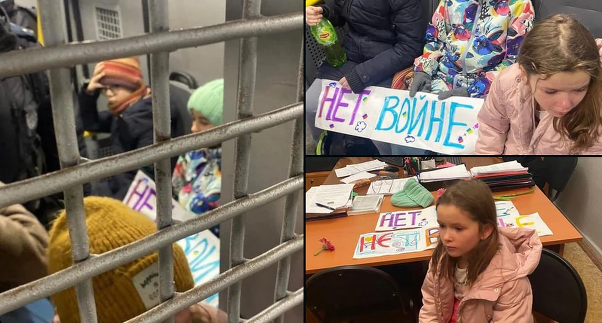 W Rosji miały zostać zatrzymane dzieci, które protestować miały przeciwko wojnie na Ukrainie. Ich zdjęcia umieścił na Twitterze jeden z liderów rosyjskiej opozycji demokratycznej, Ilja Jaszin.
