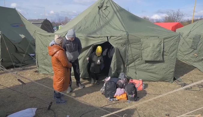 Sąsiad Polski też pomaga Ukrainie. Tak wygląda obóz uchodźców na Słowacji
