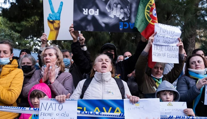 Melitopol. Protestują przeciwko putinowskiej agresji. Rosyjski żołnierz oddał strzał