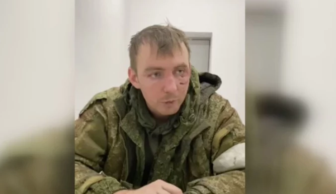 Schwytany rosyjski żołnierz mówi o dezercji. "Powstrzymuje nas tylko więzienie"