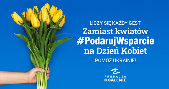 W Dzień Kobiet, zgodnie z tradycją, panie otrzymują kwiaty i drobne upominki. Ten 8 marca będzie jednak zupełnie inny. Niech stanie się on okazją do okazania wsparcia wszystkim kobietom, które uciekły z Ukrainy ze strachu przed wojną. Liczy się każdy, nawet najdrobniejszy gest!