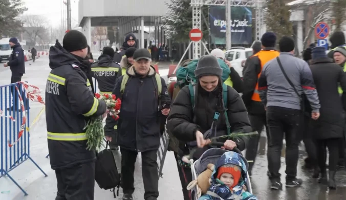 Rumunia: Kwiaty dla kobiet uciekających przed wojną