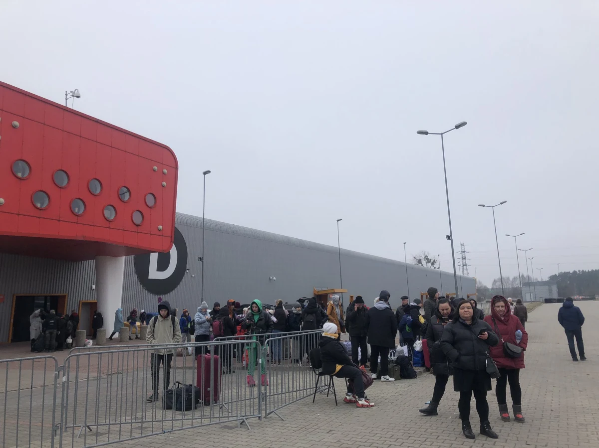 Trzy tysiące obywateli Ukrainy skorzystało już z największego w Polsce centrum pomocowego w podwarszawskim Nadarzynie.

