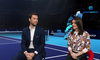 Rozmowa z Agnieszką Radwańską i Jerzym Janowiczem podczas ceremonii losowania Lotto Superligi. WIDEO (Polsat Sport)