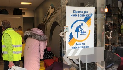 Mniejszy chaos na dworcu w Katowicach? Pomoc uchodźcom ma być lepiej zorganizowana 