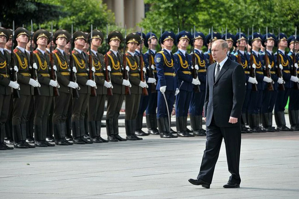 Władimir Putin w Mińsku w 2012 r.