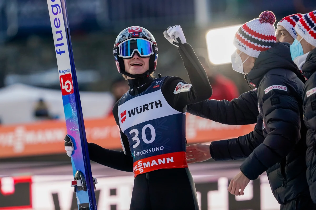 Marius Lindvik zdobył złoty medal mistrzostw świata w lotach narciarskich w Vikersund. Najlepszy z Polaków Jakub Wolny zajął 11. miejsce.
