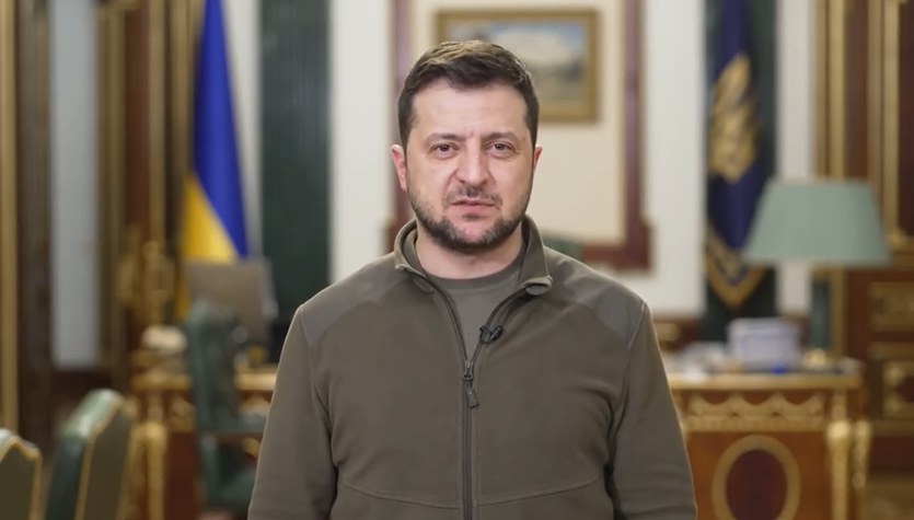 La guerra en Ucrania.  Discurso de Zelensky: Dondequiera que entres en Rusia, los sueños mueren